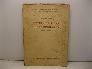 Pittura italiana contemporanea. Origini e aspetti. Esemplare postillato e illustrato con disegni ...