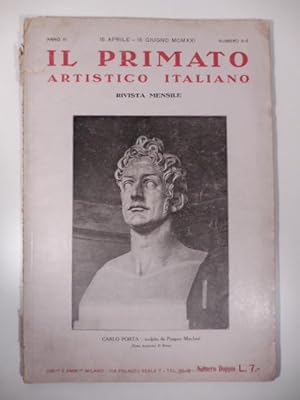 Il primato artistico italiano. Rivista mensile, anno III, 15 aprile-15 giugno 1921, numero 4-5