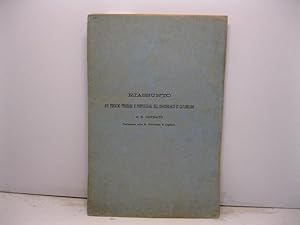 Riassunto sui terreni terziari e posterziari del circondario di Catanzaro di D. Lovisato Professo...