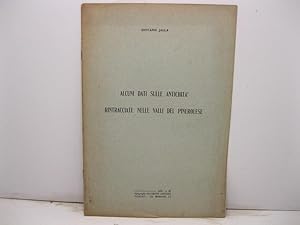 Alcuni dati sulle antichita' rintracciate nelle valli del pinerolese.