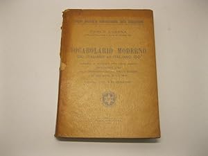 Vocabolario moderno Ido - Italiano ed Italiano - Ido. Compilato in conformita' delle ultime decis...