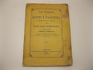 Un viaggio in Egitto e Palestina, descritto da un giovane sedicenne colle poesie sacre estemporan...