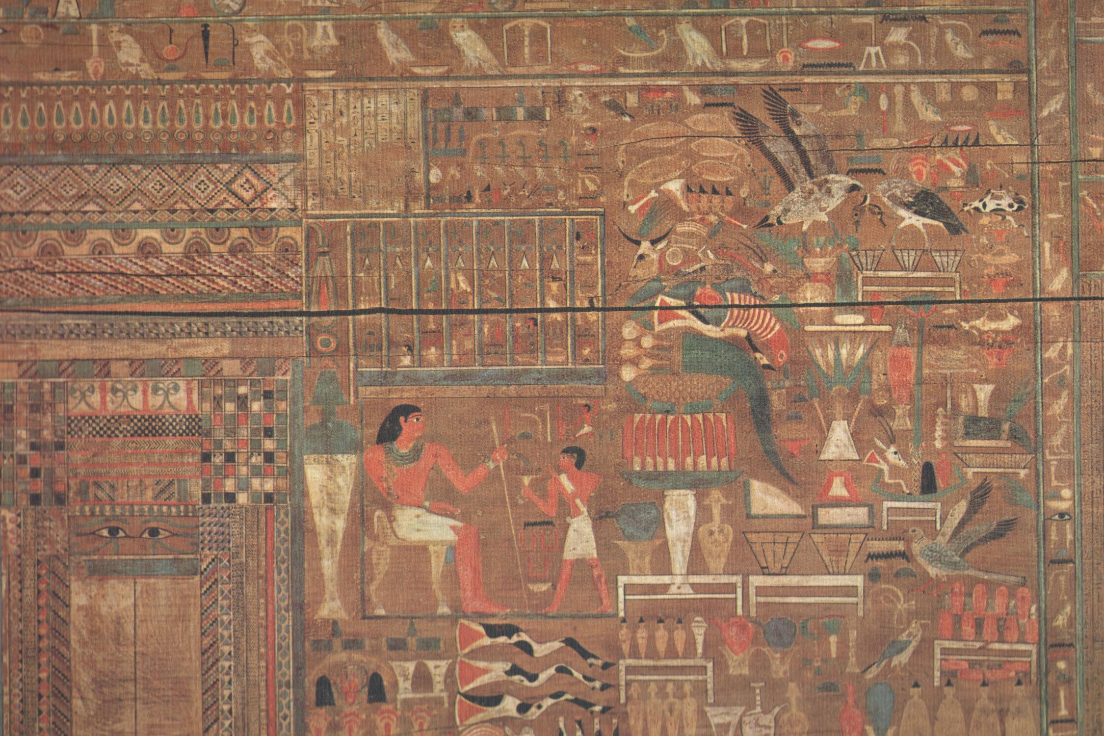 Egyptian Paintings Of The Middle Kingdom The Tomb Of