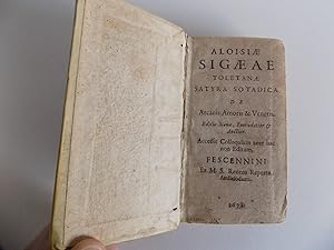 Aloisiae Sigaeae Toletanae Satyra sotadica de Arcanis Amoris & Veneris. Editio nova, Emendatior &...