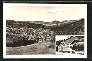 Ansichtskarte Schönberg /Baden, Gasthaus zum Löwen, Gesamtansicht