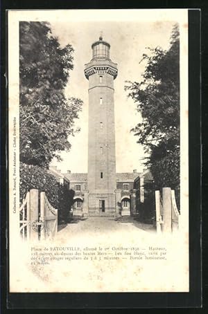 Carte postale Fatouville, Le Phare, phare