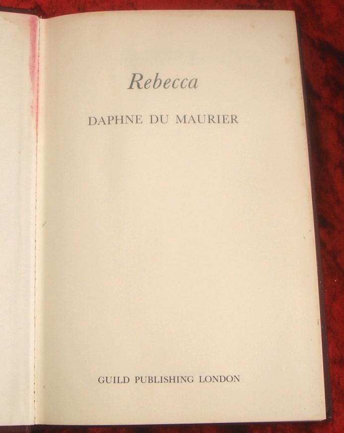 rebecca daphne du maurier thesis essay Free rebecca papers, essays, and research papers rebecca by daphne du maurier “rebecca” is a novel that can be interpreted in many different ways and. rebecca daphne du maurier thesis essay Free rebecca papers, essays, and research papers rebecca by daphne du maurier “rebecca” is a novel that can be interpreted in many different ways and.
