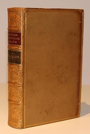 Critical and Historical Essays: Contributed to the Edinburgh Review