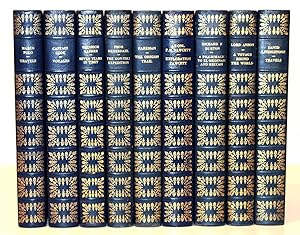 9 Volumes of the Heron Edition of Great Explorers and Travel Stories: Captain Cook's 'Voyages'; P...