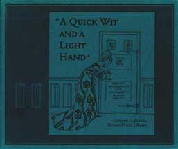 A Quick Wit and a Light Hand: Design Movements and Children?s Books, 1880-1910