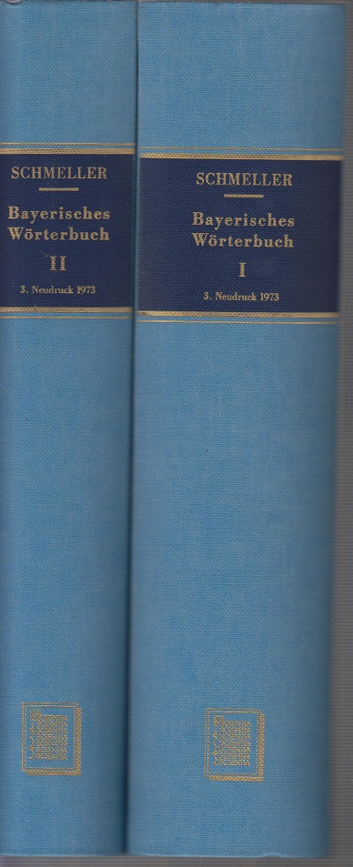 Bayerisches Wörterbuch. 2 Bände - Schmeller, Johann Andreas