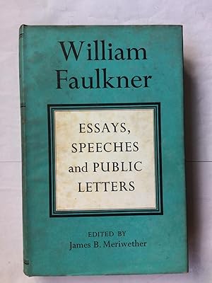 Essays speeches and public letters