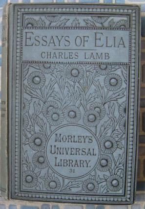 Essays of elia