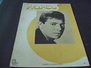 Honey Russell-Carson Sheet Music Recorded by Bobby Golsboro 1968