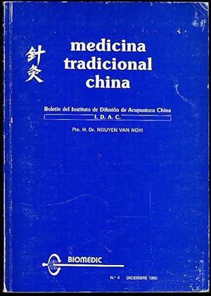 Medicina tradicional china. Boletín del I.D.A.C. Nº 4. Diciembre 1986