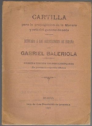 CARTILLA PARA LA PROPAGACIÓN DE LA MORERA Y CRÍA DEL GUSANO DE SEDA