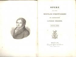 OPERE del Conte Perticari di Savignano, Patrizio Pesarese