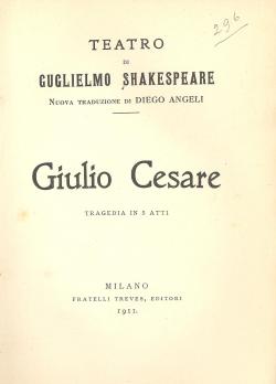 Giulio Cesare : tragedia in 5 atti