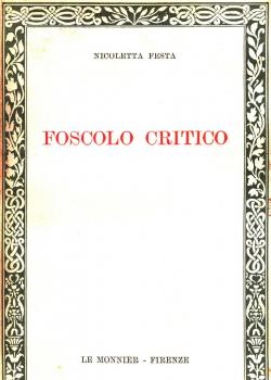 Foscolo critico