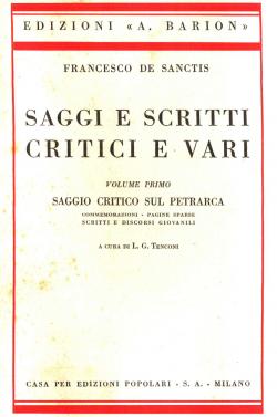 Saggi critici