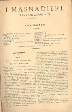 TEATRO di Federico Schiller Interamente tradotto in italiano da A. Maffei e Carlo Rusconi Seconda...