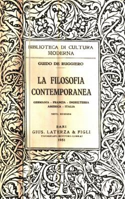 La filosofia contemporanea Germania - Francia - Inghilterra - America - Italia