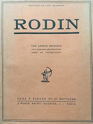 Rodin - par Léonce Bénédite