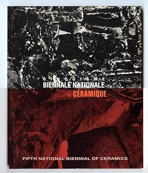 cinquième biennale national de Céramique Fifth National Biennial of Ceramics.