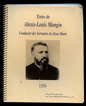 Textes De Alexis-Louis Mangin