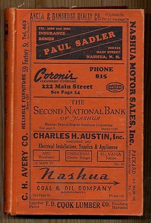 Manning's Nashua and Hudson New Hampshire Directory 1949