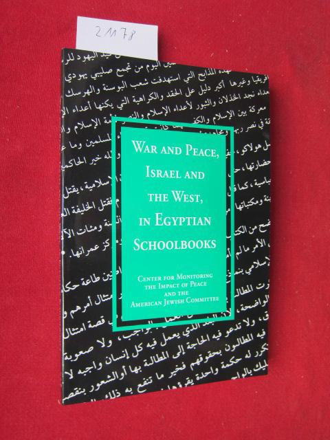 War and Peace, Israel and the West, in Egyptian Schoolbooks