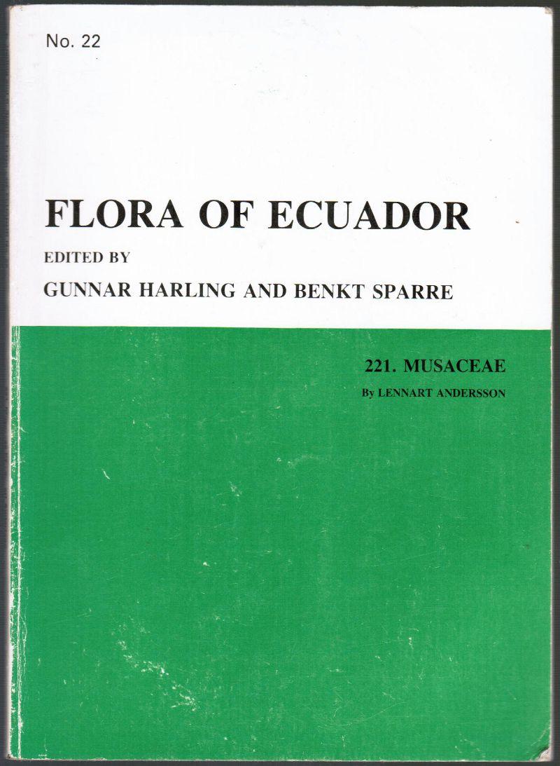 Flora of Ecuador: No. 22: 221. Musaceae - Andersson, L.