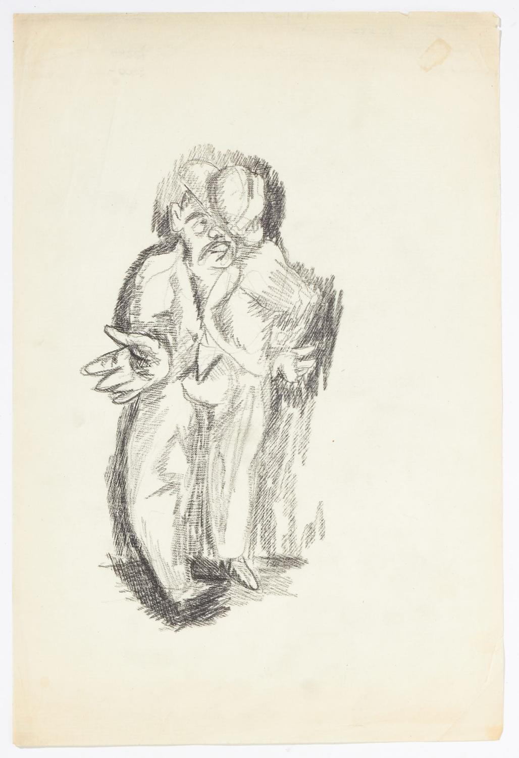 Original Art Pencil Sketch Of Performer In