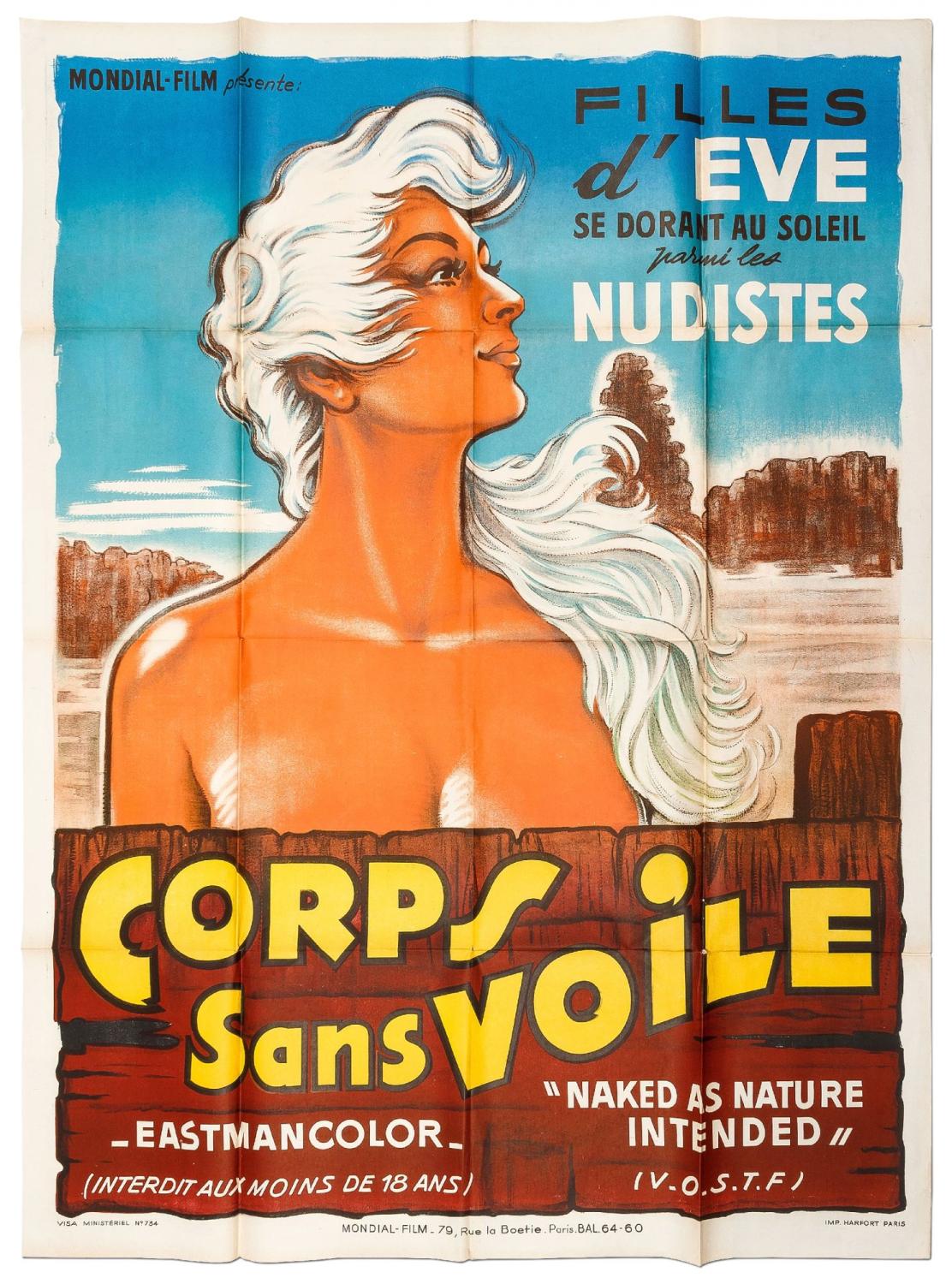 Nudist Film Poster]: Corps San Voile [How ...