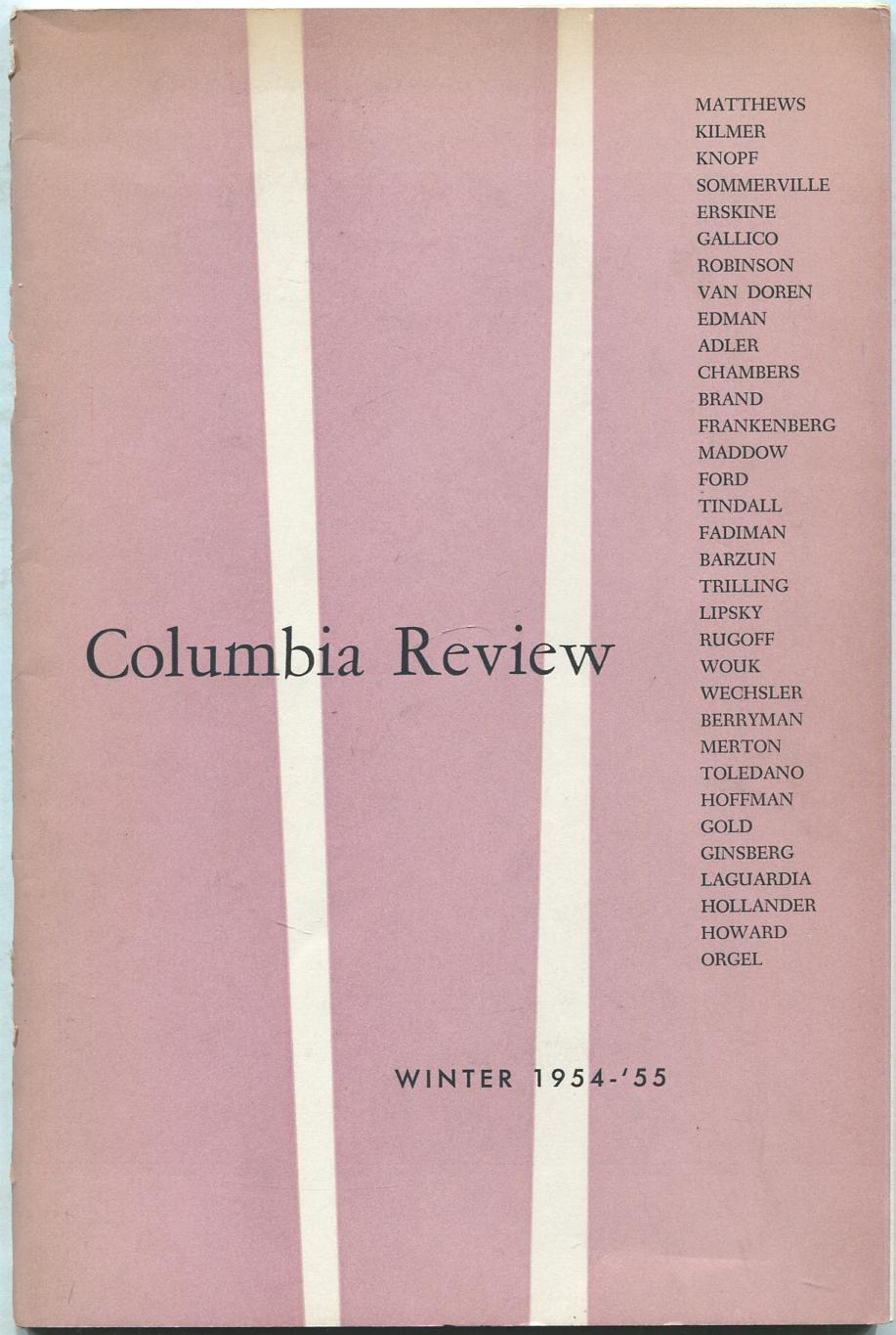 Columbia Review: February, 1955, Volume 35, No. 2