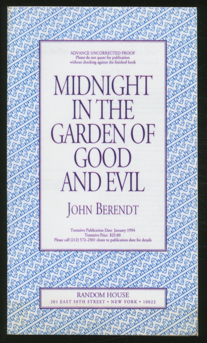 Midnight Garden Good Evil By Berendt Abebooks