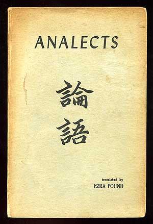 Confucian Analects By Pound Ezra Good Softcover 1951 Between The Covers Rare Books Inc Abaa
