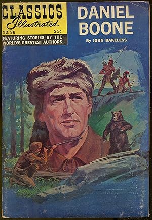 Classics Illustrated: Daniel Boone: Winter 1969, Number 96