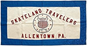 [Banner]: Skateland Travelers. Allentown, Pa.