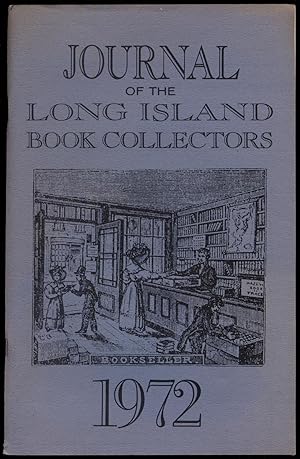 Journal of the Long Island Book Collectors. No.2 - 1972