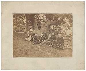 [Photograph]: Missionary Meeting at the Wilberforce Oak, June 21, 1873