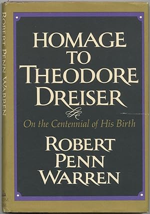 Homage to Theodore Dreiser