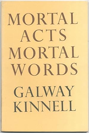 Mortal Acts Mortal Word