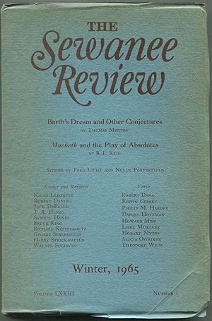 The Sewanee Review: Volume LXXIII, Number 1, January-March, 1965