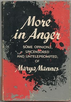 More in Anger