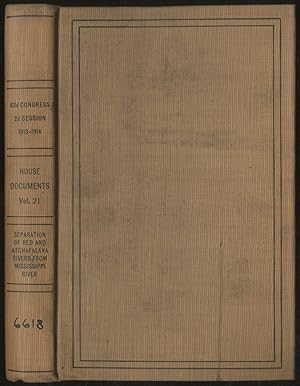 Separation of Red and Atchafalaya Rivers from Mississippi River