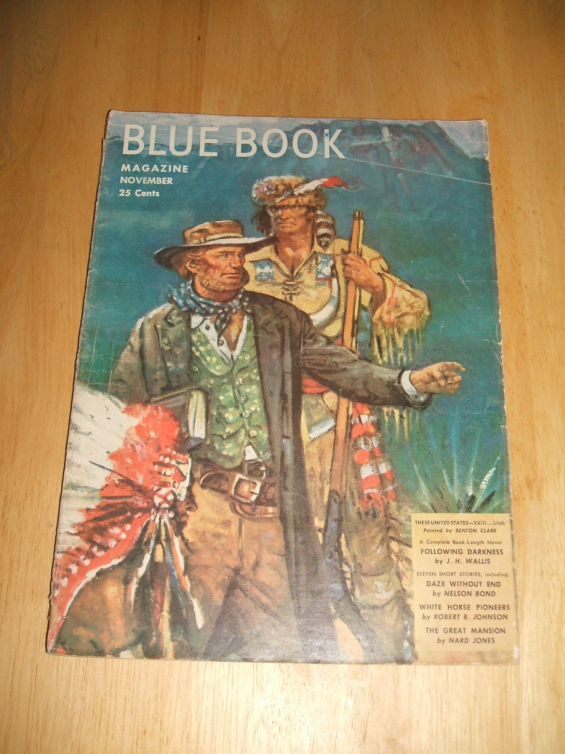 BLUE BOOK BLUEBOOK MAGAZINE NOVEMBER 1948 VOL. 88, NO. 1 ...