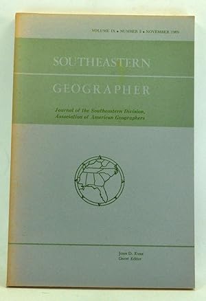 Southeastern Geographer, Volume 9, Number 2 (November 1969)