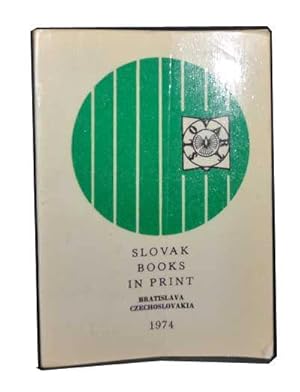 Slovak Books in Print