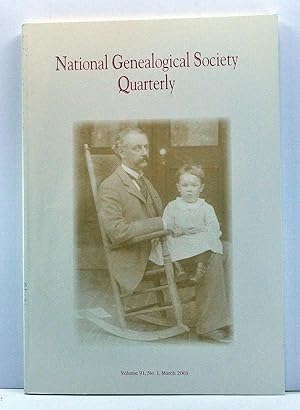 National Genealogical Society Quarterly, Volume 91, Number 1 (March 2003)